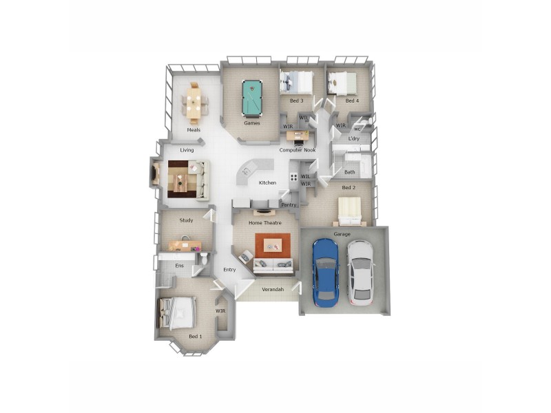 1 Cartland Court, Bedfordale WA 6112 Floorplan
