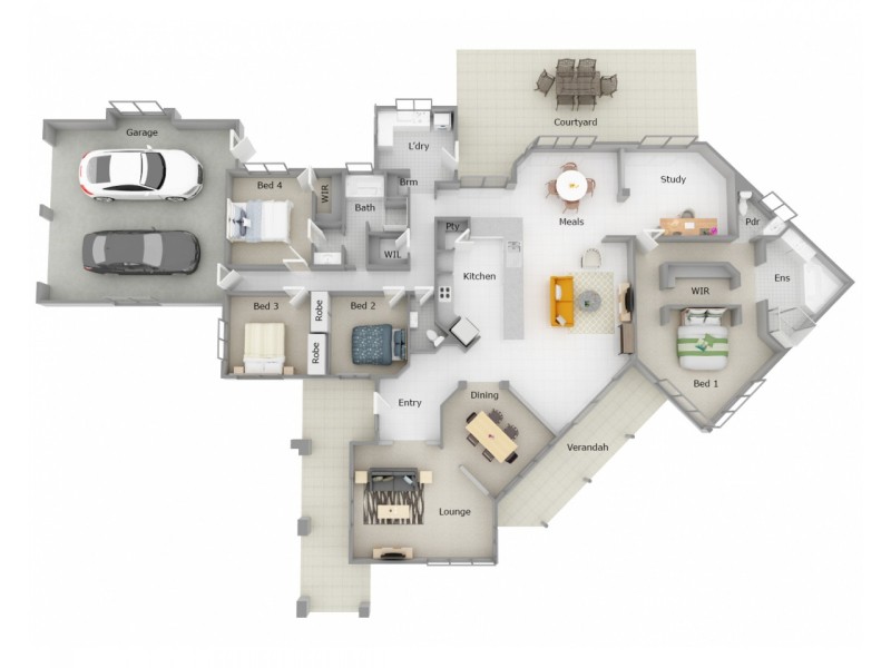 62 Hawkstone Road, Roleystone WA 6111 Floorplan