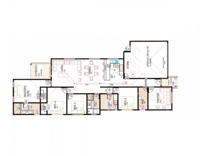 33 Blytheswood Road, Byford WA 6122 Floorplan
