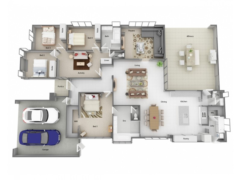 10 Horsham Crescent, Harrisdale WA 6112 Floorplan