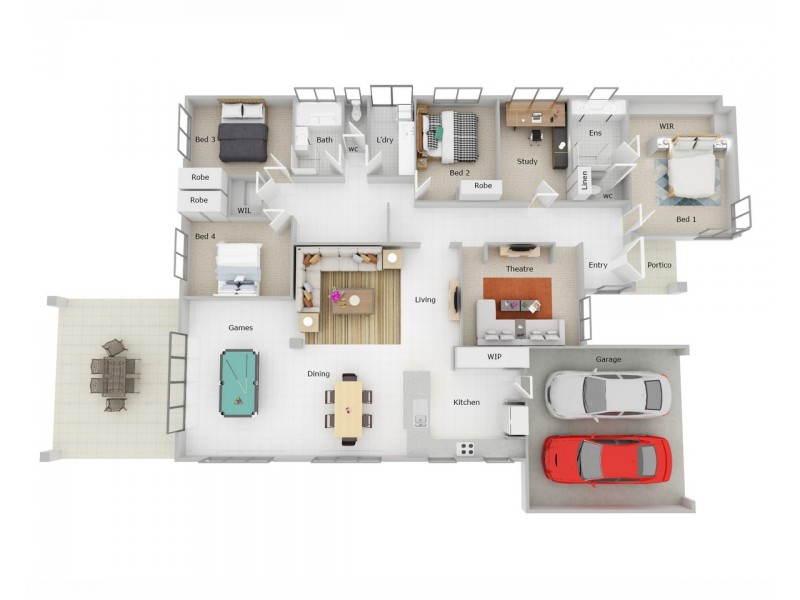 1 Costata Cove, Roleystone WA 6111 Floorplan
