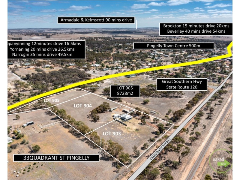 Lot 903, 33 Quadrant Street, Pingelly WA 6308