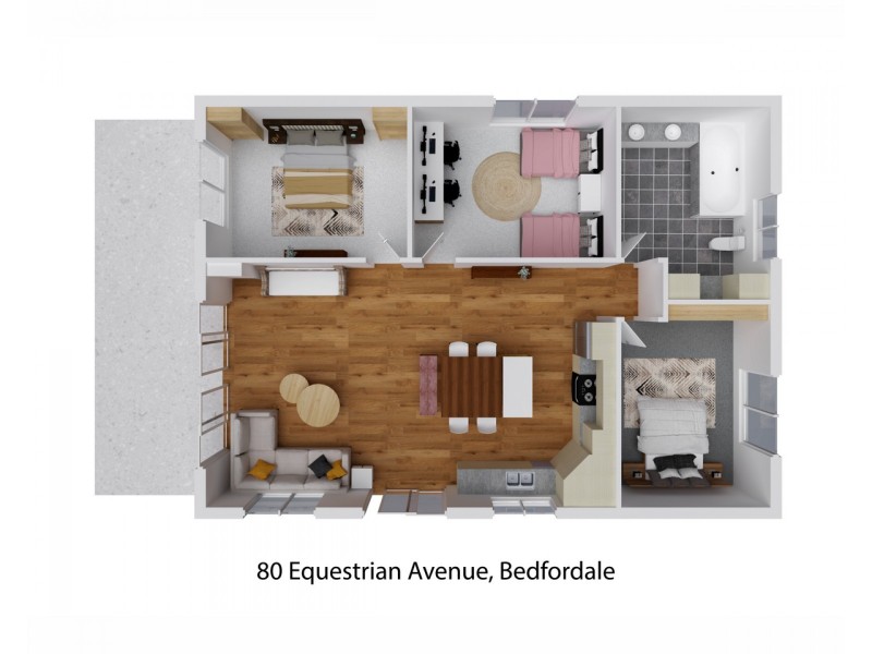 80 Equestrian Avenue, Bedfordale WA 6112 Floorplan