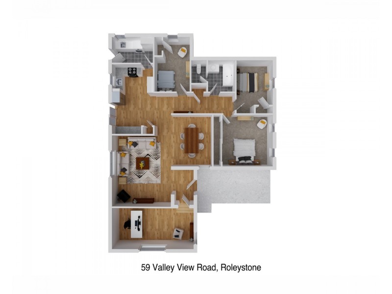 59 Valley View Road, Roleystone WA 6111 Floorplan