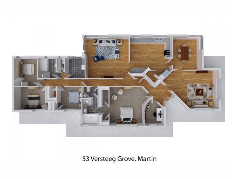 53 Versteeg Grove, Martin WA 6110 Floorplan