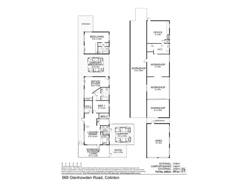 2/568 Glenhowden Road, Colinton QLD 4306 Floorplan