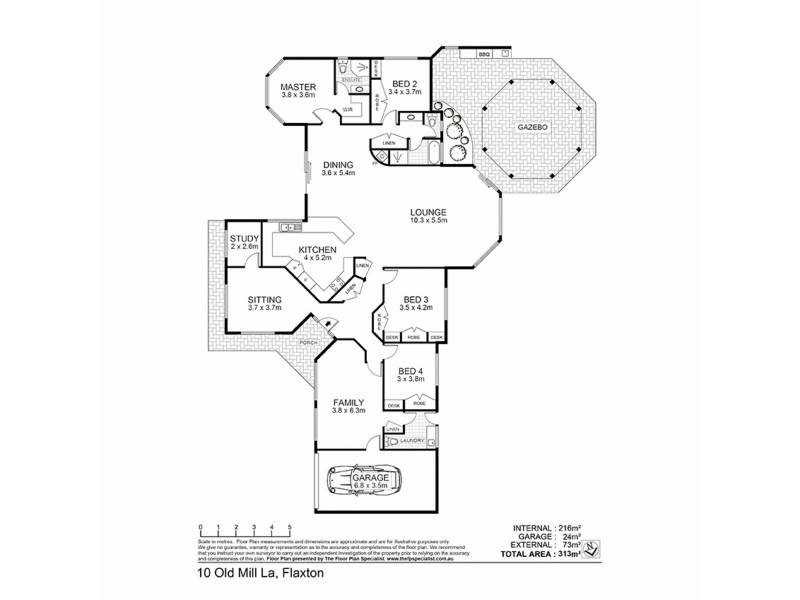 10 Old Mill Lane, Flaxton QLD 4560 Floorplan