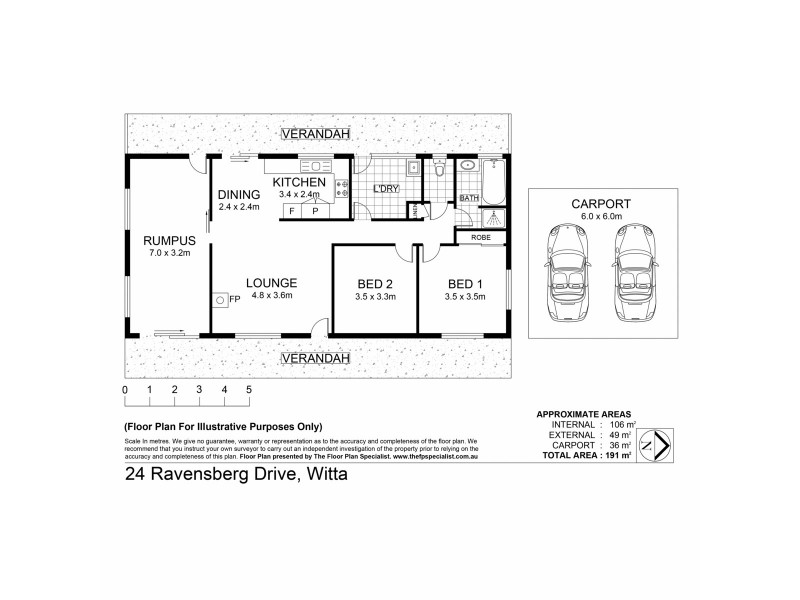 24 Ravensberg Drive, Witta QLD 4552 Floorplan
