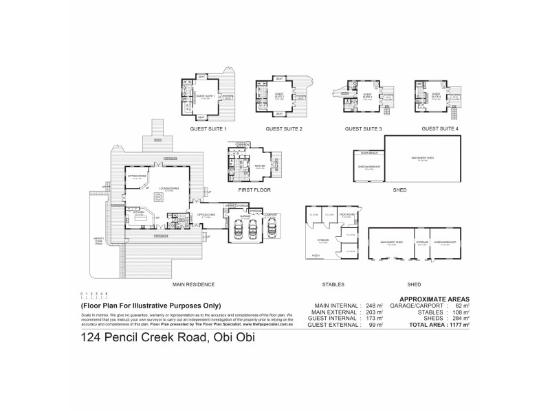 124 Pencil Creek Road, Obi Obi QLD 4574 Floorplan