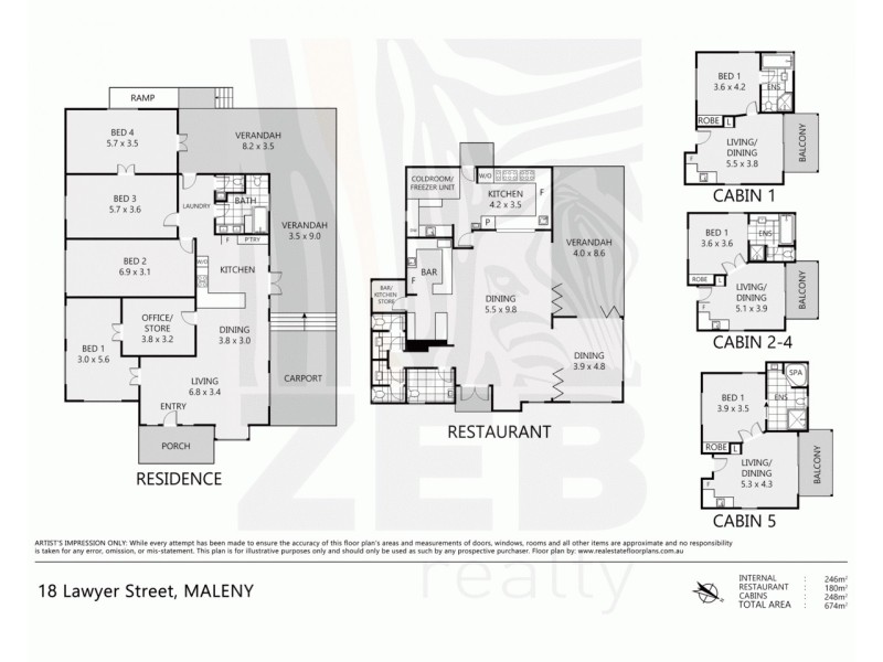 18 Lawyer Street, Maleny QLD 4552 Floorplan
