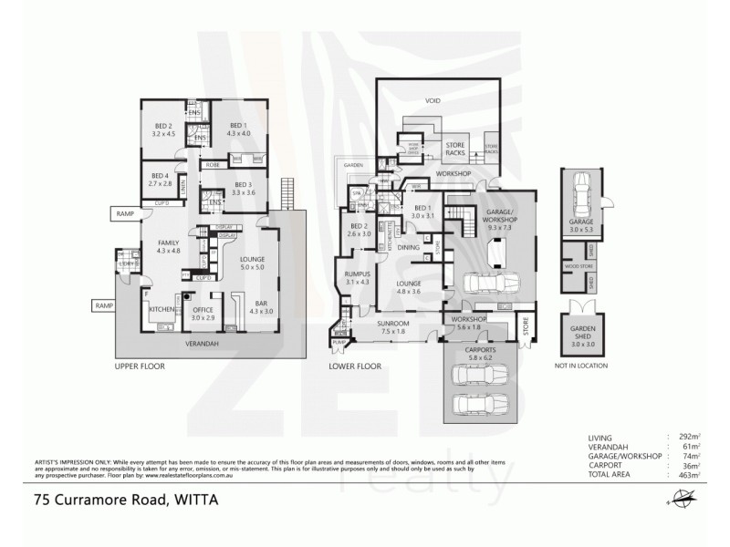 75 Curramore Road, Witta QLD 4552 Floorplan