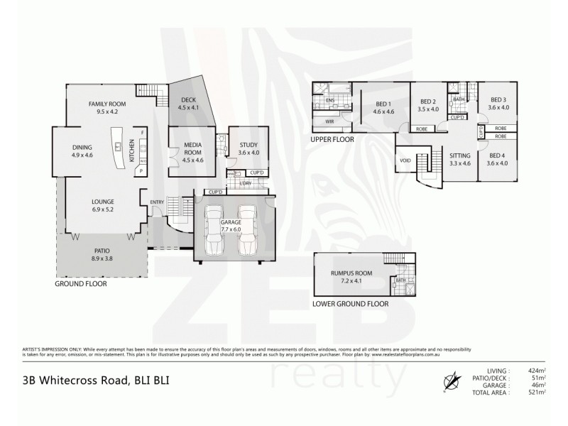3B Whitecross Road, Bli Bli QLD 4560 Floorplan
