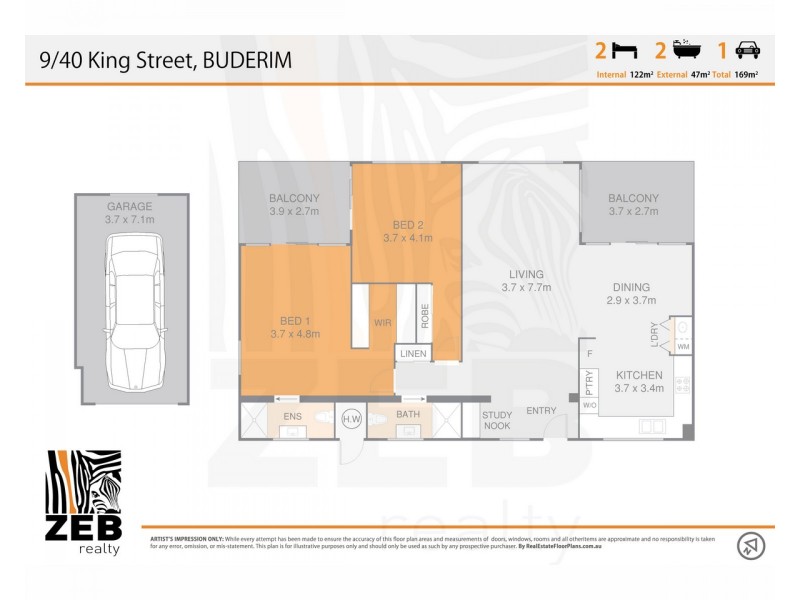 9/38-42 King Street, Buderim QLD 4556 Floorplan