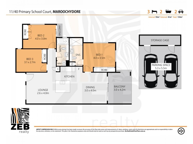 11/40-54 Primary School Court, Maroochydore QLD 4558 Floorplan