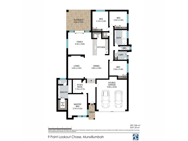 6 Point Lookout Chase, Murwillumbah NSW 2484 Floorplan
