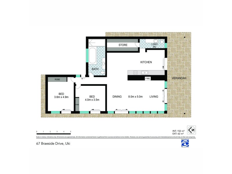 67 Braeside Drive, Uki NSW 2484 Floorplan