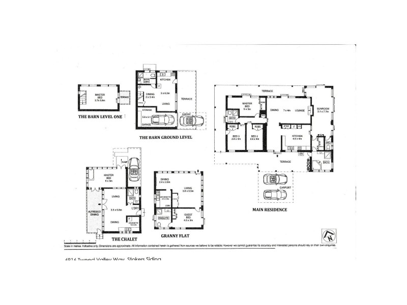6916 Tweed Valley Way, Dunbible NSW 2484 Floorplan