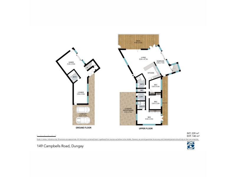 149 Campbells Road, Dungay NSW 2484 Floorplan
