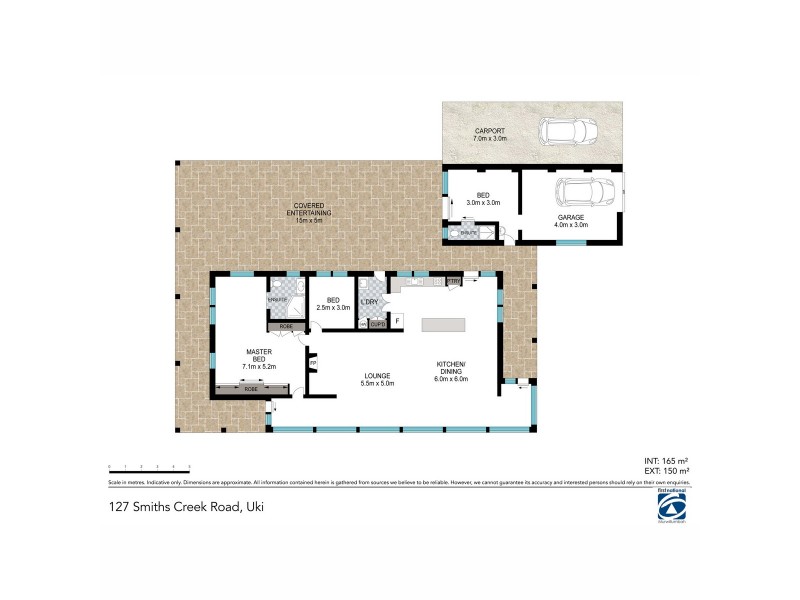 127 Smiths Creek Road, Uki NSW 2484 Floorplan