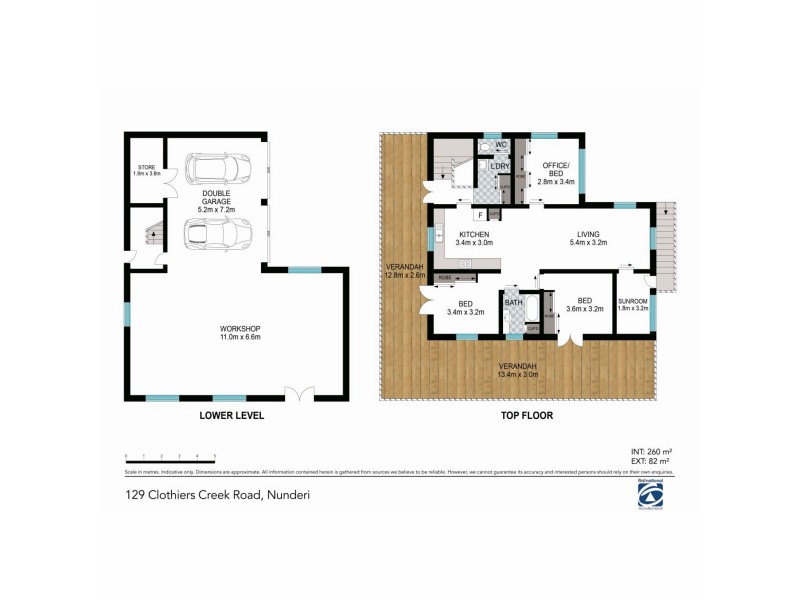 129 Clothiers creek Road, Nunderi NSW 2484 Floorplan
