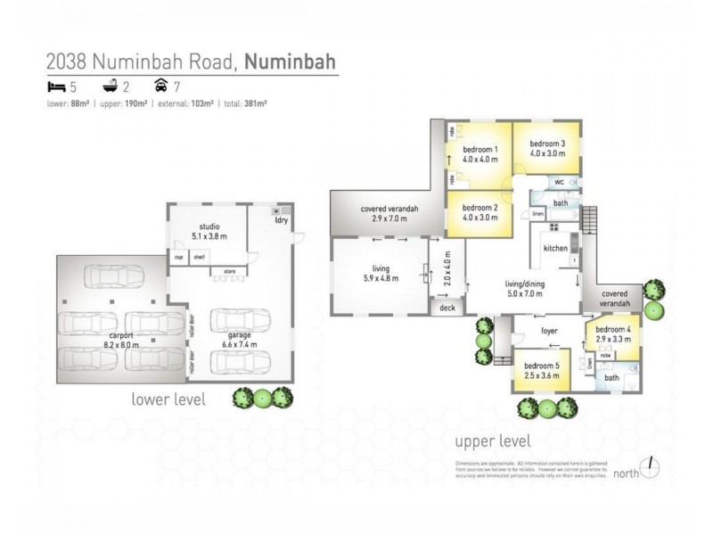 2038 numinbah Road, Numinbah NSW 2484 Floorplan
