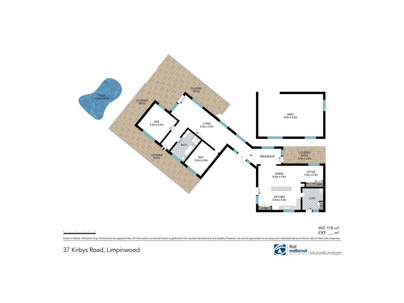 37 Kirbys Road, Limpinwood NSW 2484 Floorplan