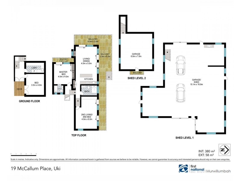 19 McCallum  Place, Uki NSW 2484 Floorplan