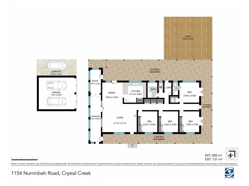 1154 Numinbah Road,Crystal Creek, Chillingham NSW 2484 Floorplan