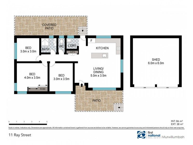 11 Ray Street, Bray Park NSW 2484 Floorplan