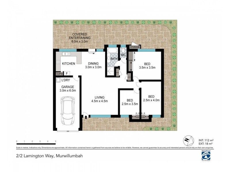 2/2 Lamington Way, Murwillumbah NSW 2484 Floorplan