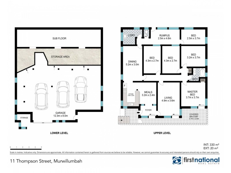 11 Thompson Street, Murwillumbah NSW 2484 Floorplan