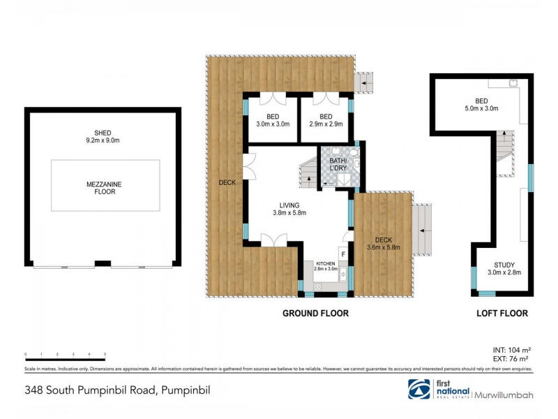 348 South Pumpenbil Road, Pumpenbil NSW 2484 Floorplan