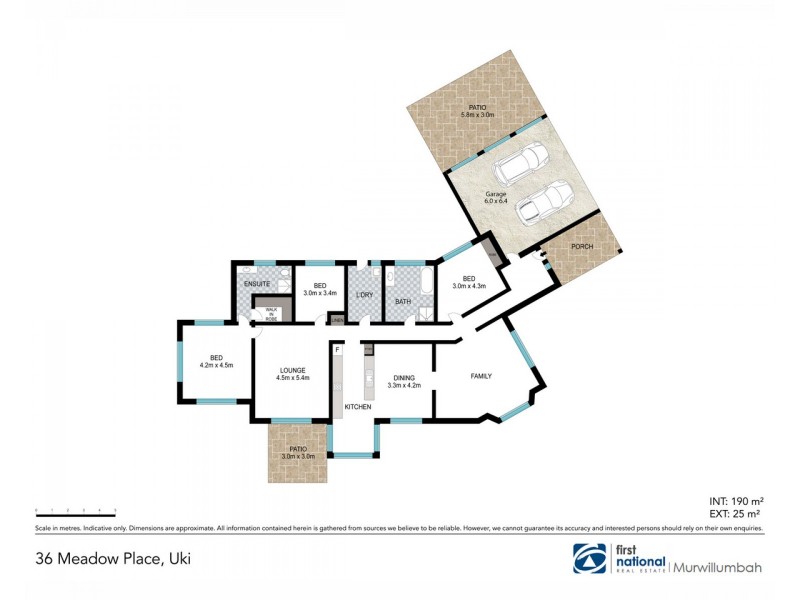 36 Meadow Place, Uki NSW 2484 Floorplan