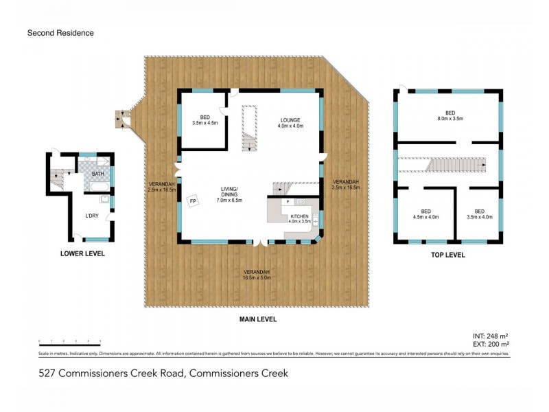 527 Commissioners Creek Road, Commissioners Creek NSW 2484 Floorplan