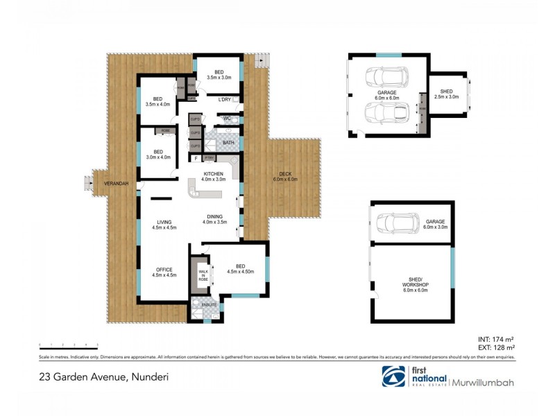 23 Garden Avenue, Nunderi NSW 2484 Floorplan