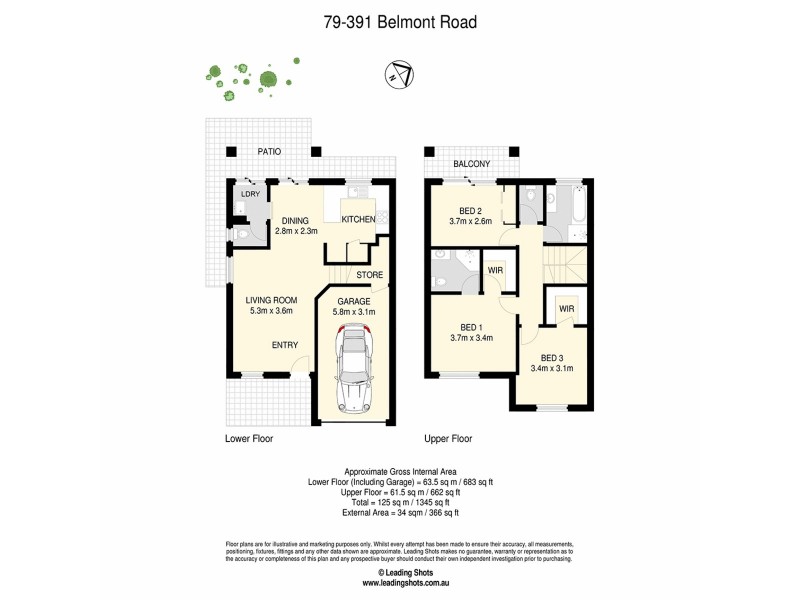 79/391 Belmont Road, Belmont QLD 4153 Floorplan