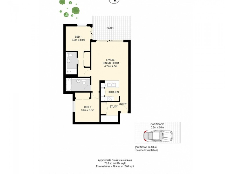3/66 Overend Street, Norman Park QLD 4170 Floorplan