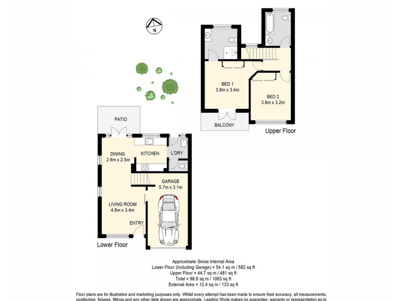 3/51 Gainsborough Street, Moorooka QLD 4105 Floorplan