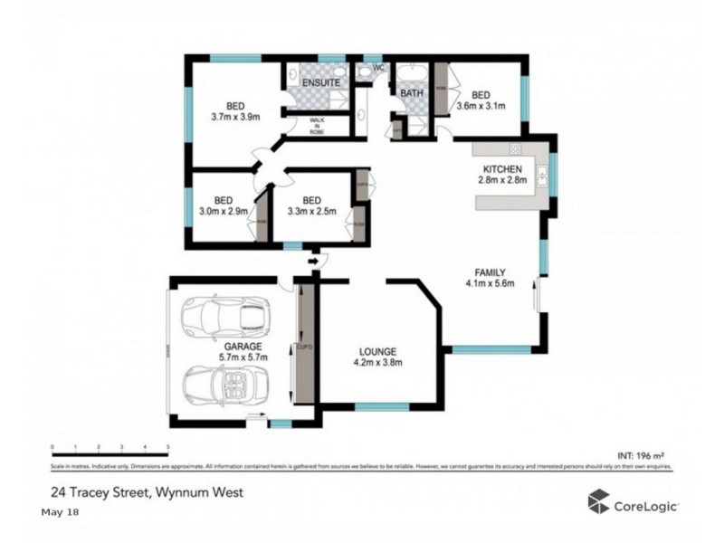 24 Tracey Street, Wynnum West QLD 4178 Floorplan
