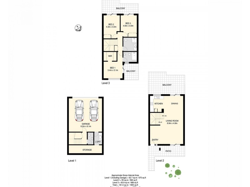 4/108 Nicholson Street, Greenslopes QLD 4120 Floorplan