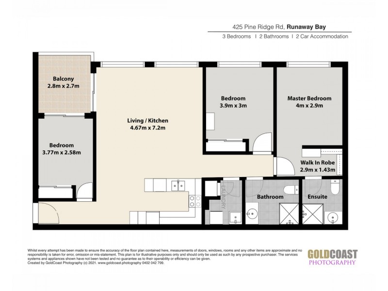 7/425 Pine Ridge Road, Runaway Bay QLD 4216 Floorplan