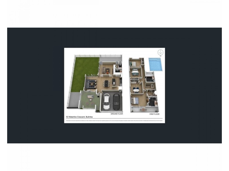 53 Waterline Crescent, Bulimba QLD 4171 Floorplan