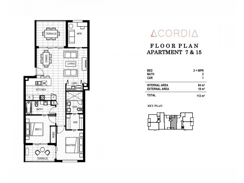 15/49-51 Robinson Street, Nundah QLD 4012 Floorplan