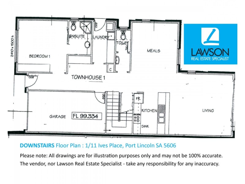 1/11 Ives Place, Port Lincoln SA 5606 Floorplan