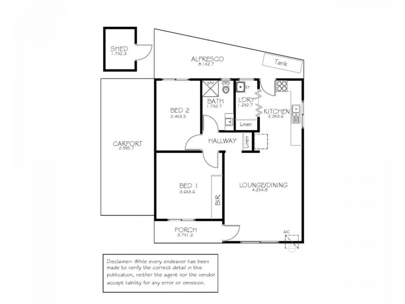 2/70 Flinders  Highway, Port Lincoln SA 5606 Floorplan