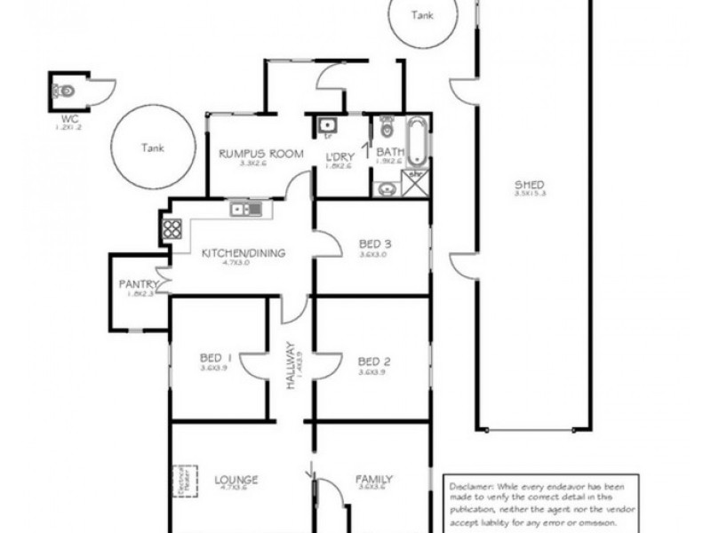 4 Baltimore Street, Port Lincoln SA 5606 Floorplan