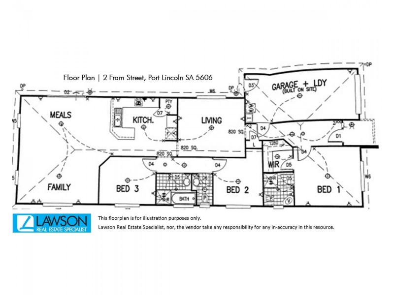 2 Fram Street, Port Lincoln SA 5606 Floorplan
