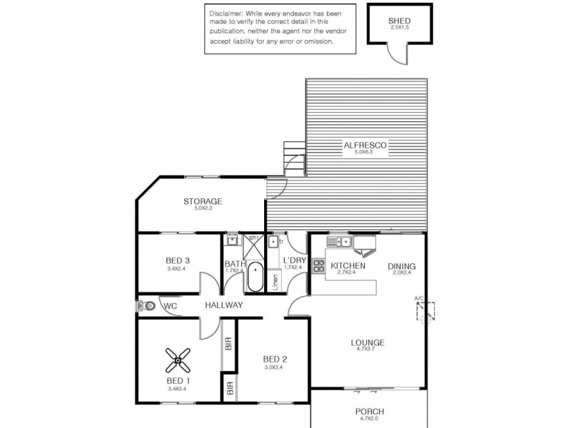 1/10 Freeman Avenue, Port Lincoln SA 5606 Floorplan