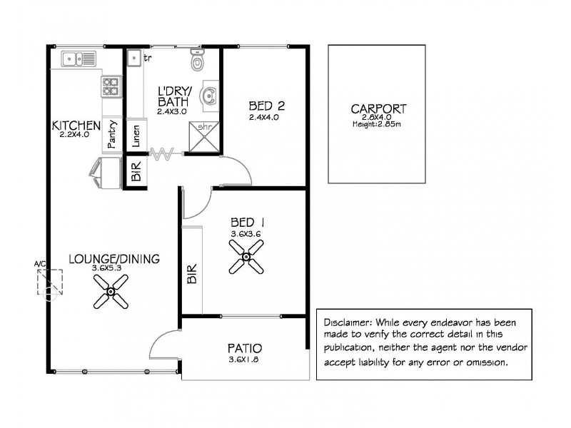 5/44 Lincoln Highway, Port Lincoln SA 5606 Floorplan