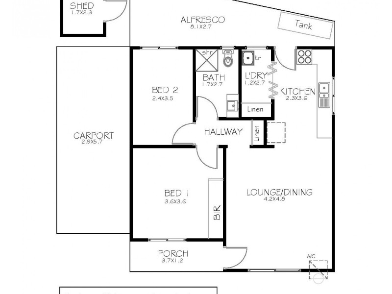 2/70 Flinders Highway, Port Lincoln SA 5606 Floorplan